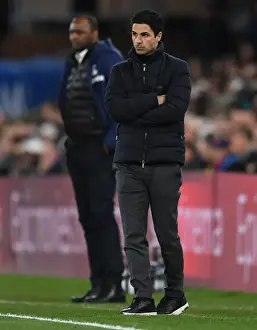 Arsenal's Mikel Arteta at Crystal Palace: Premier League Clash, London 2022