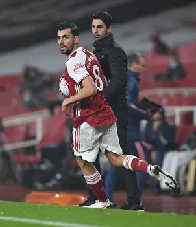 Arsenal's Mikel Arteta and Dani Ceballos: A Behind-Closed-Doors Battle Against Aston Villa in the Premier League