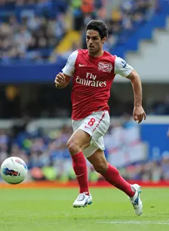 Arsenal's Mikel Arteta Faces Off Against Chelsea at Stamford Bridge (2011-12 Premier League)