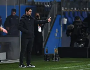 Molde FK V Arsenal 2020-21 Prints: Arsenal's Mikel Arteta Leads Team in Europa League Clash Against Molde FK