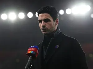 Arsenal V Burnley 2020-21 Prints: Arsenal's Mikel Arteta Pre-Match Interview Ahead of Arsenal v Burnley (December 2020)