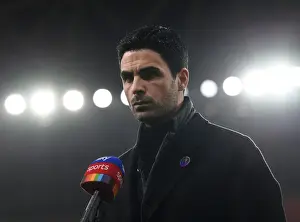 Arsenal V Burnley 2020-21 Prints: Arsenal's Mikel Arteta - Pre-Match Interview Before Arsenal vs Burnley (December 2020)