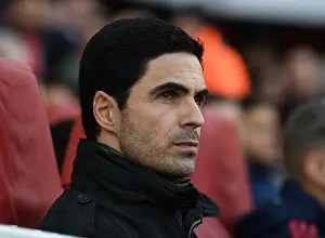 Arsenal V Chelsea 2019-20 Prints: Arsenal's Mikel Arteta Prepares for Chelsea Showdown in Premier League Clash