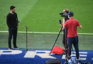 Hove Albion F Prints: Arsenal's Mikel Arteta Speaks to Media After Empty-stadium Clash with Brighton & Hove Albion