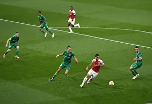 Arsenal's Mkhitaryan Clashes with Vorskla's Sharpar in Europa League Clash