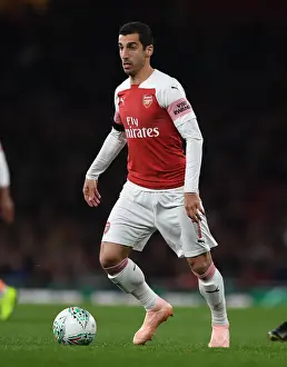 Arsenal V Blackpool Carabao Cup 2018-19 Prints: Arsenal's Mkhitaryan Shines in Carabao Cup Clash Against Blackpool