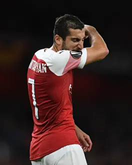 Arsenal V FC Vorskla Poltava 2018_19 Prints: Arsenal's Mkhitaryan Shines in UEFA Europa League Match against Vorskla Poltava