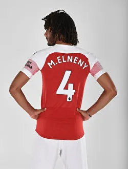 Arsenal's Mo Elneny at 2018/19 First Team Photo Call