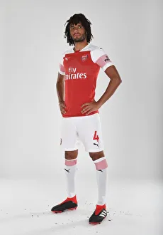 Arsenal's Mo Elneny at 2018/19 First Team Photo Call