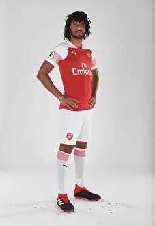 Arsenal's Mo Elneny at 2018/19 First Team Photo Call