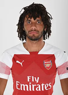 Arsenal's Mo Elneny at 2018/19 First Team Photo Call
