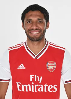 Arsenal's Mo Elneny at 2019-2020 Pre-Season Training