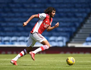 Glasgow Rangers V Arsenal 2021-22 Prints: Arsenal's Mo Elneny in Action: Arsenal vs