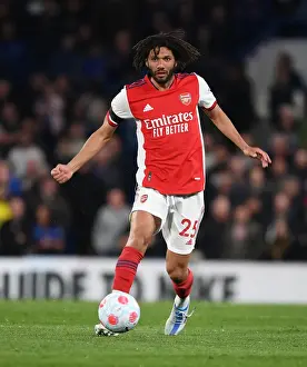 Arsenal's Mo Elneny Faces Off Against Chelsea at Stamford Bridge - Premier League 2021-22