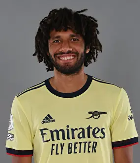 Arsenal's Mo Elneny Kicks Off 2021-22 Season at London Colney Training Ground