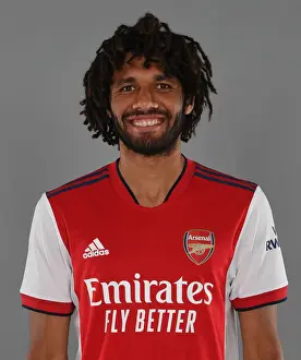 Arsenal's Mo Elneny Kicks Off New Season at London Colney Training Ground