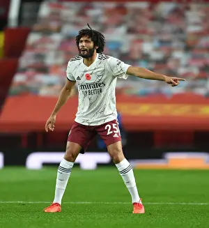 Arsenal's Mo Elneny at Empty Old Trafford: 2020-21 Premier League Clash Against Manchester United