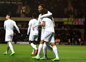 Oxford United V Arsenal - FA Cup 2023 Prints: Arsenal's Mo Elneny Scores First Goal in FA Cup Win Against Oxford United