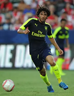 Arsenal V Chivas 2016-17 Prints: Arsenal's Mohamed Elneny in Action against Chivas during 2016 Pre-Season Friendly