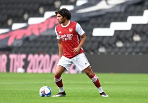 Arsenal's Mohamed Elneny in Action: MK Dons vs Arsenal (2020-21 Pre-Season)