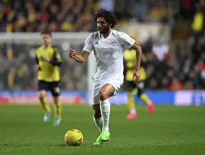 Arsenal's Mohamed Elneny in FA Cup Action against Oxford United
