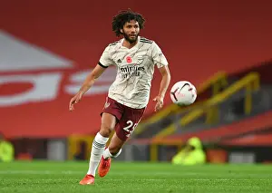Arsenal's Mohamed Elneny at Manchester United: 2020-21 Premier League Match