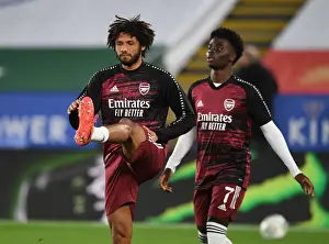 Arsenal's Mohamed Elneny Prepares for Leicester City Carabao Cup Showdown