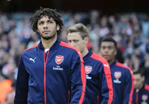 Arsenal's Mohamed Elneny Ready for Kick-off: Arsenal vs Middlesbrough, Premier League 2016-17