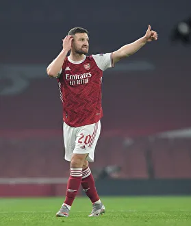 Arsenal's Mustafi in Action: Arsenal vs Molde, Europa League 2020-21