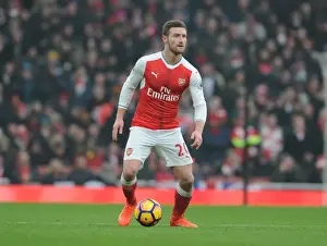 Arsenal's Mustafi in Action: Premier League 2016-17 - Arsenal vs. Hull City