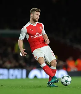 Arsenal's Mustafi in Action: UEFA Champions League 2016-17 vs Ludogorets