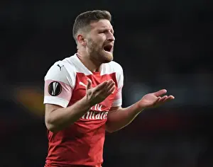 Arsenal's Mustafi in Europa League Clash Against Stade Rennais