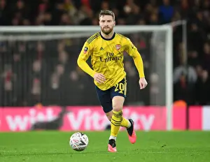 AFC Bournemouth V Arsenal - FA Cup 4th Rd 2020 Prints: Arsenal's Mustafi Faces Bournemouth in FA Cup Fourth Round