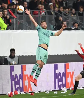 Stade Rennes V Arsenal 2018-19 Prints: Arsenal's Mustafi Faces Rennes in Europa League First Leg