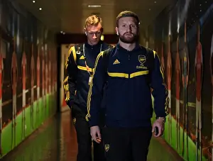 Arsenal's Mustafi Gears Up for Arsenal v Standard Liege in Europa League