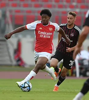 Arsenal's Myles Lewis-Skelly Impresses at FC Nuremberg Training