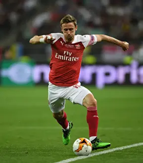 Arsenal's Nacho Monreal Faces Off Against Chelsea in the Europa League Final, Baku 2019