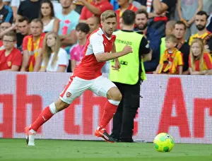 Lens V Arsenal 2016-17 Prints: Arsenal's Nacho Monreal in Pre-Season Action: Lens vs Arsenal (2016)