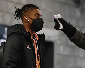Arsenal's Nelson Undergoes Temperature Check at Empty Eden Arena Ahead of Slavia Prague Clash - UEFA Europa League Quarterfinal