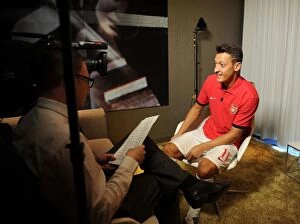 Ozil Mesut Collection: Arsenal's New Signing Mesut Ozil at Munich Photo Shoot