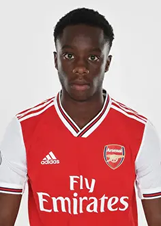 Arsenal's Newcomer James Olayinka Kicks Off 2019-2020 Season at London Colney Photocall