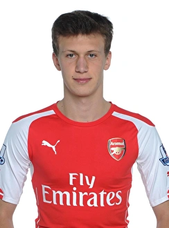 Arsenal's Newest Signing, Krystian Bielik, at Training Ground