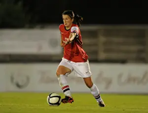 Arsenal Ladies V Bristol Academy 2012 Prints: Arsenal's Niamh Fahey Shines in 1:1 Draw Against Bristol Academy in Women's Super League