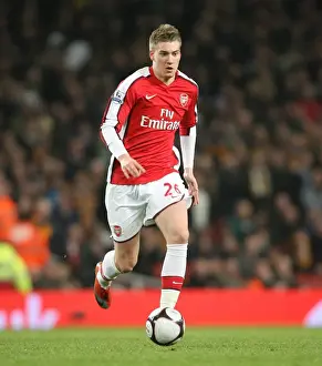 Arsenal's Nicklas Bendtner Scores in FA Cup Sixth Round Victory over Hull City, Emirates Stadium, 2009
