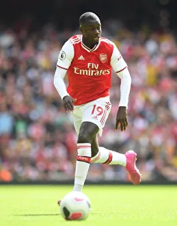 Arsenal's Nicolas Pepe in Action: Arsenal vs. Burnley, 2019-20 Premier League