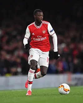 Arsenal's Nicolas Pepe in Action: Arsenal vs. Olympiacos, Europa League 2020