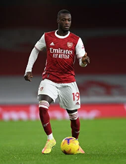 Images Dated 16th December 2020: Arsenal's Nicolas Pepe in Action: Arsenal vs Southampton, Premier League 2020-21