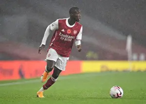 Arsenal's Nicolas Pepe in Action: Arsenal vs Aston Villa, Premier League 2020-21