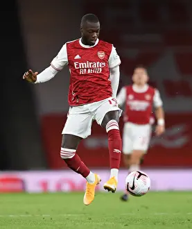 Arsenal's Nicolas Pepe in Action: Arsenal vs West Ham United, Premier League 2020-21
