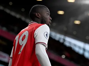 Arsenal's Nicolas Pepe in Action Against Crystal Palace - Premier League 2019-20
